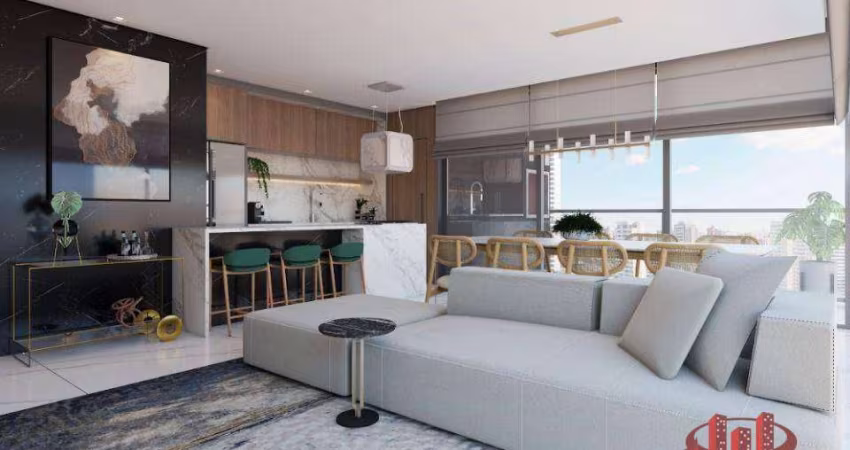 Apartamento com 3 dormitórios à venda, 150 m² por R$ 1.907.164,00 - América - Joinville/SC