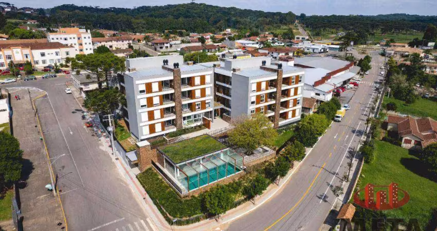 Apartamento com 2 dormitórios à venda, 100 m² por R$ 912.295,67 - Centro - Campo Alegre/SC