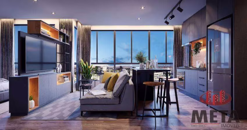 Cobertura com 1 dormitório à venda, 69 m² por R$ 695.608,97 - Saguaçu - Joinville/SC
