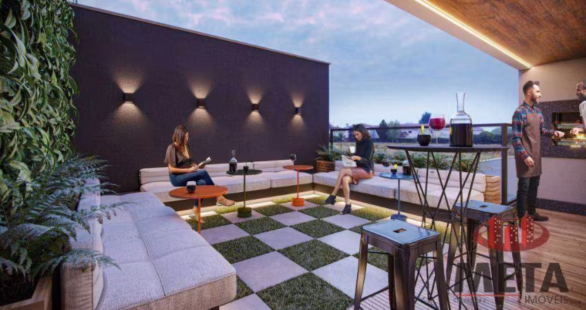 Apartamento Garden com 1 dormitório à venda, 51 m² por R$ 477.000,00 - Bucarein - Joinville/SC