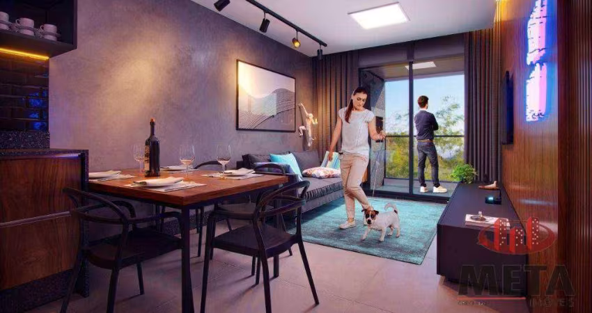 Apartamento com 3 dormitórios à venda, 76 m² por R$ 661.000,00 - Bucarein - Joinville/SC