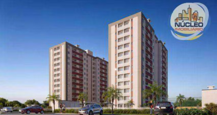 Apartamento com 2 dormitórios à venda, 51 m² por R$ 476.086,41 - Centro - Penha/SC