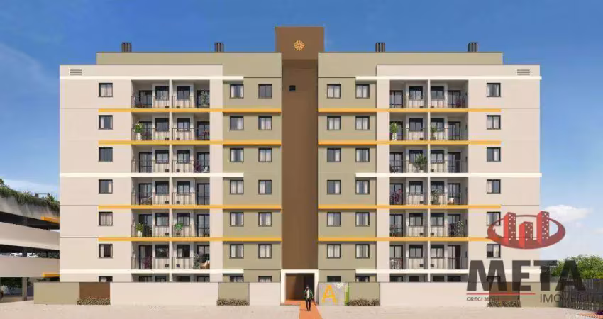 Apartamento com 2 dormitórios à venda, 52 m² por R$ 379.999,01 - Anita Garibaldi - Joinville/SC