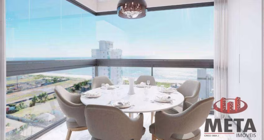 Apartamento com 3 dormitórios à venda, 123 m² por R$ 1.481.430,91 - Itacolomi - Balneário Piçarras/SC