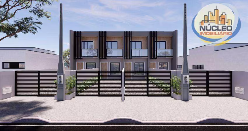 Sobrado com 2 dormitórios à venda, 60 m² por R$ 250.000,00 - Itinga - Araquari/SC