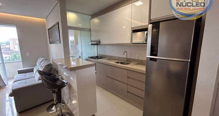 Apartamento com 2 dormitórios para alugar, 52 m² por R$ 3.120,00/mês - Costa e Silva - Joinville/SC