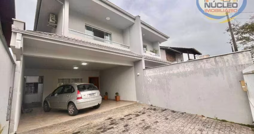 Casa com 3 dormitórios à venda, 167 m² por r$ 900.000,00 - centro (pirabeiraba) - joinville/sc
