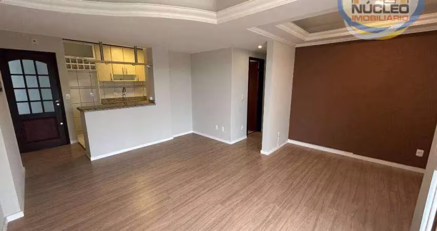 Apartamento com 2 dormitórios para alugar, 69 m² por r$ 2.337,26/mês - costa e silva - joinville/sc