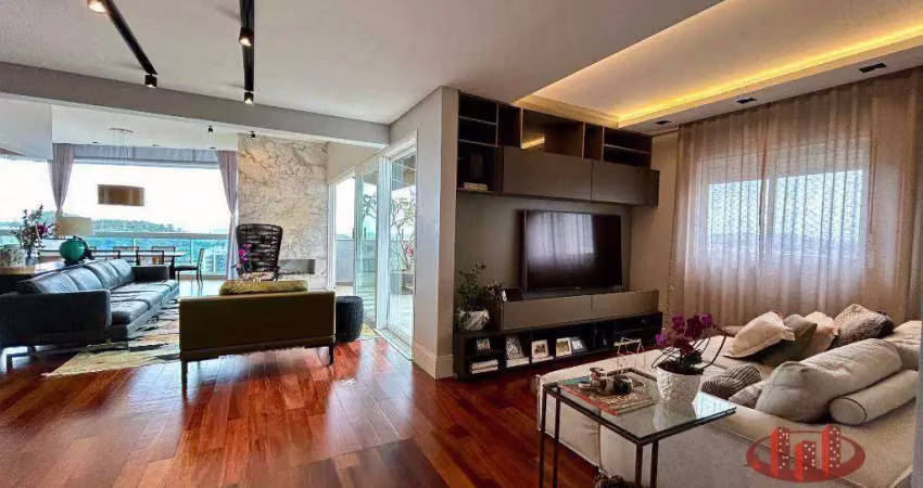 Cobertura com 4 dormitórios à venda, 278 m² por r$ 3.500.000,00 - anita garibaldi - joinville/sc