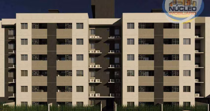 Apartamento com 3 dormitórios à venda, 66 m² por r$ 369.100 - fátima - joinville/sc