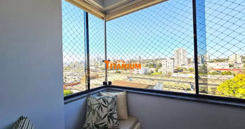 Apartamento semimobiliado à venda com 2 dormitórios sendo 1 suíte, sacada com churrasqueira, garagem, no bairro ideal em novo hamburgo