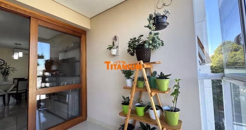 Apartamento à venda com 2 dormitórios , sendo uma suíte, garagem para 2 carros, sacada com churrasqueira, no Bairro Vila Rosa em Novo Hamburgo.