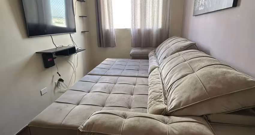 Apartamento mobiliado - fica tudo - centro de diadema - proximo ao trolebus