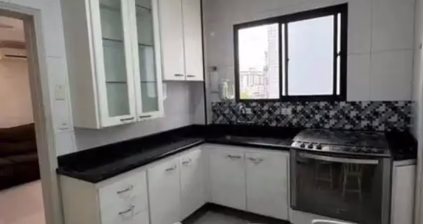 Vendo amplo Apartamento de 01 dormitório mobiliado no Campo Grande em Santos