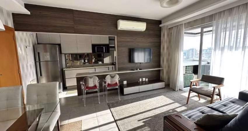 Alugo Apartamento Mobiliado, 02 dormitórios, Gonzaga, Santos