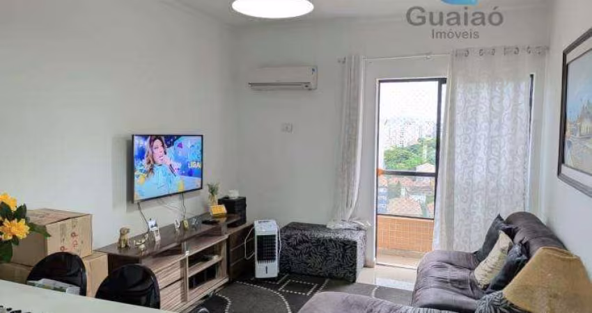 Vendo Apartamento Reformado, 01 Dormitório, Garagem, Prédio com Elevador, Andar Alto e Frente para a Rua, Lazer Completo, Ponta da Praia, Santos