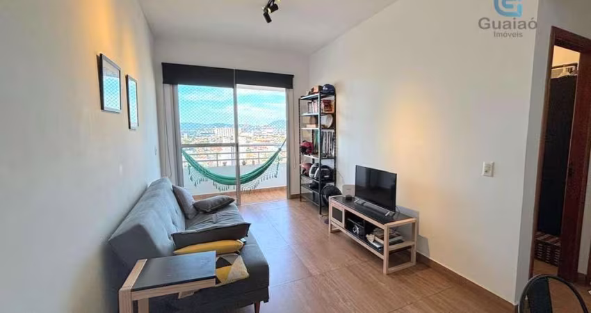 Vendo Apartamento 01 Dormitório, Lazer Completo, Frente rua, 01 Vaga de Garagem, próximo da Unimes, Encruzilhada, Santos.