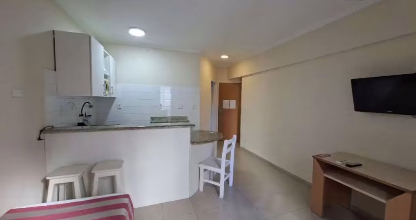 Flat com 1 quarto à venda na Rua Jorge Tibiriçá, Gonzaga, Santos
