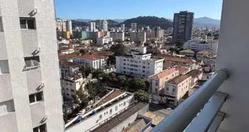 Vendo apartamento mobiliado, 01 dormitório, lazer completo, 01 vaga de garagem, próximo da unimes, encruzilhada, santos.