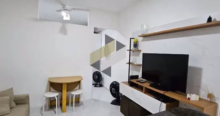 Studio para venda em santos, josé menino, 1 banheiro, 1 vaga