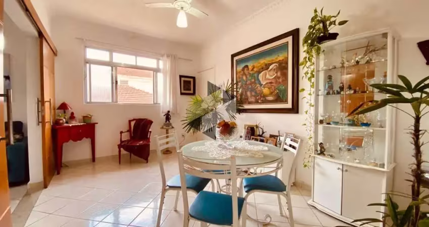 Apartamento para venda em santos, embaré, 2 dormitórios, 2 banheiros, 1 vaga