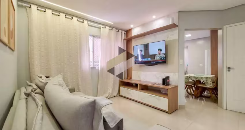Apartamento para venda em santos, embaré, 2 dormitórios, 1 banheiro, 1 vaga