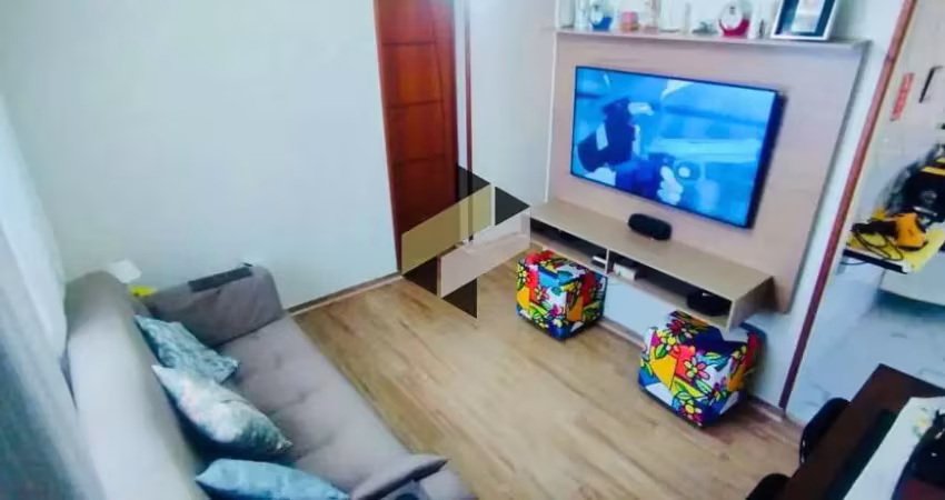 Apartamento para venda em santos, embaré, 2 dormitórios, 1 banheiro, 1 vaga