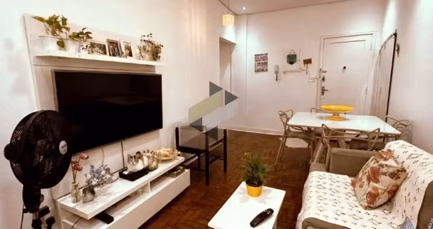 Apartamento para venda em santos, boqueirão, 2 dormitórios, 1 banheiro