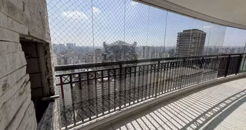 Alugo apto brooklin 229 m² - 4 suítes - 4 vagas de garagem - lazer de clube