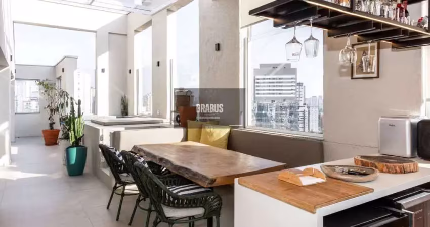 Cobertura penthouse vila olimpia - 148 m² - 3 vagas - 2 suites