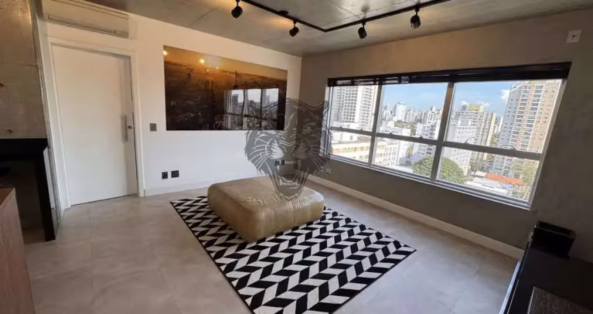 Apto de 73 m² - vila olimpia - 1 suite - lavabo - 1 vaga de garagem e mobiliado