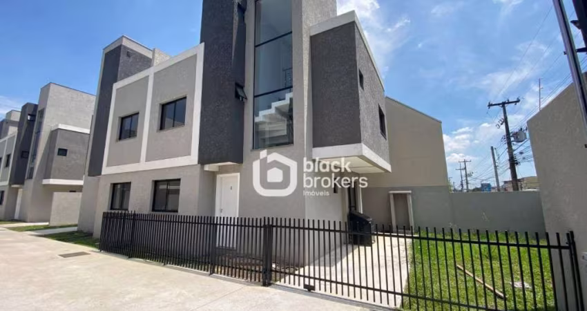 Sobrado 3 quartos, amplo terreno à venda, 105 m² por R$ 639.000 - Uberaba - Curitiba/PR