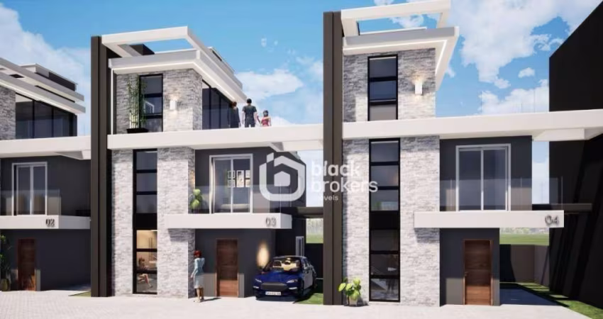 Sobrado com 3 dormitórios à venda, 98 m² por R$ 620.000,00 - Pinheirinho - Curitiba/PR