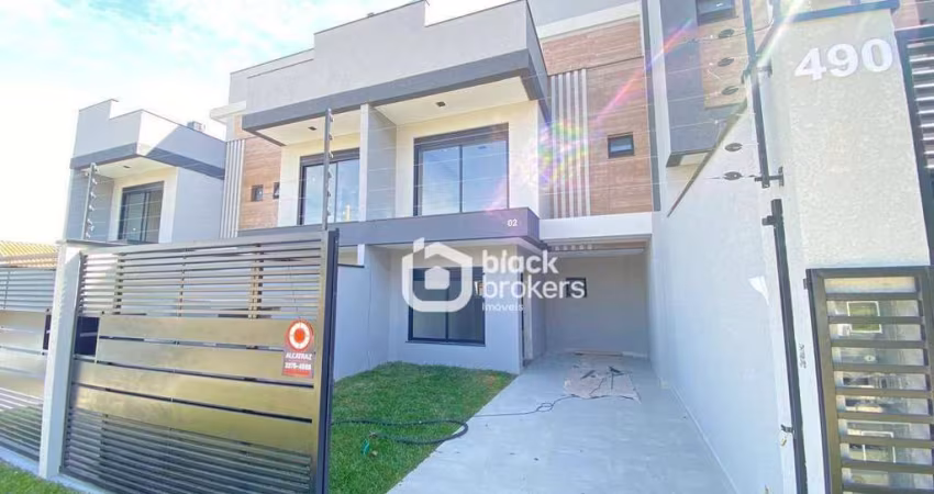 Sobrado com 3 dormitórios à venda, 166 m² por R$ 1.108.000,00 - Água Verde - Curitiba/PR