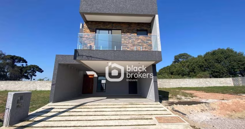Sobrado Alto Padrão 3 Quartos, 1 Suíte 2 Demi Suítes à Venda, 170 m² por R$ 900.000 - Costeira - São José dos Pinhais/PR