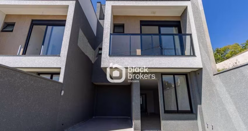 Sobrado Novo Cozinha Mobiliada com 3 Quartos à venda, 112 m² por R$ 943.000 - Pilarzinho - Curitiba/PR