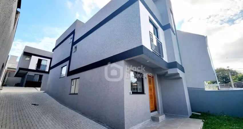 Maravilhoso sobrado em condomínio fechado, com terraço espaçoso no alto boqueirão,curitiba- pr