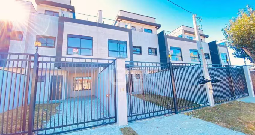 Sobrado novo 3 quartos 3 banheiros à venda, 114 m² por r$ 799.000 - cajuru - curitiba/pr
