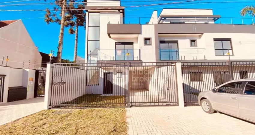 Sobrado 3 suítes terraço com hidromassagem à venda, 128 m² por r$ 990.000 - cajuru - curitiba/pr
