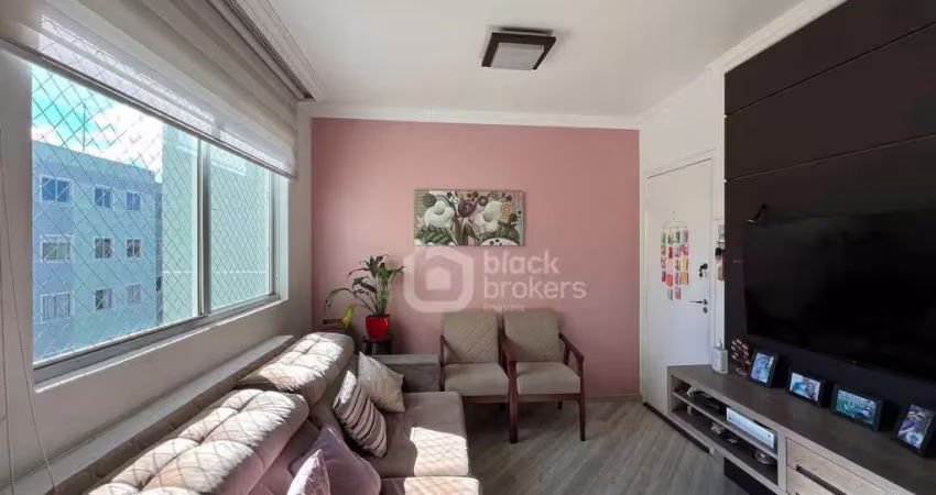 Apartamento com 2 dormitórios à venda, 59 m² por r$ 329.000,00 - novo mundo - curitiba/pr