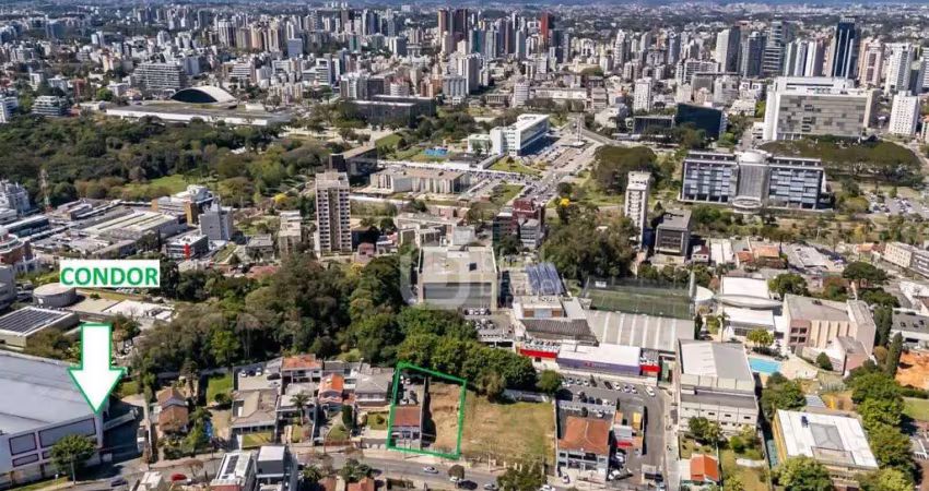 Terreno à venda, 1050 m² por r$ 2.200.000 - são francisco - curitiba/pr
