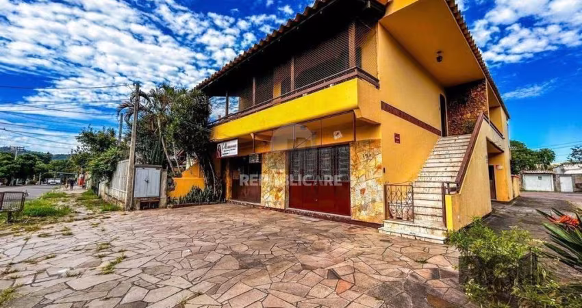 Casa com 2 salas comerciais, 3 quartos, vaga de garagem churrasqueira, suíte, no