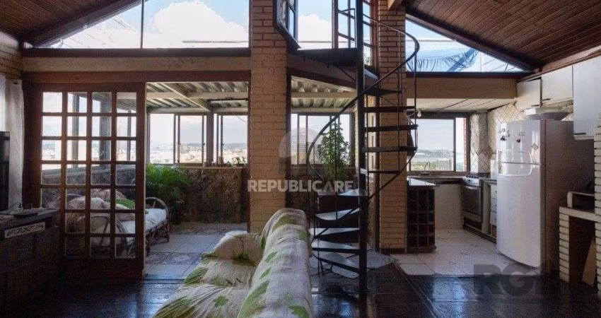 Cobertura 2 Quartos com Terraço, Lareira e Vaga no Centro Histórico - 93m² - Cen