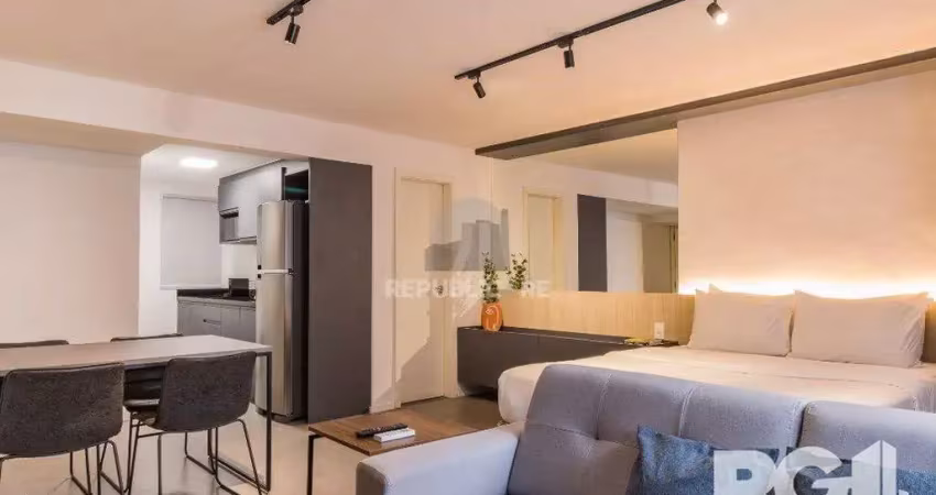 Studio com localização no centro histórico de porto alegre, uma das ruas mais ch
