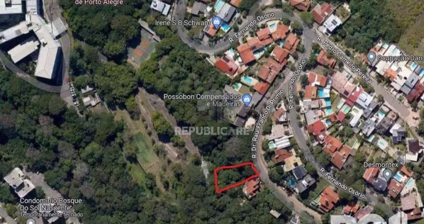 Terreno em venda no bairro teresópolis, sem dormitórios, ideal para seu projeto!