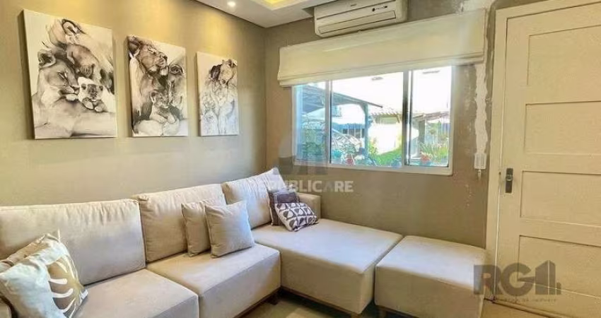 Casa em condomínio fechado - 70m², 2 dormitórios, 1 vaga de garagem no bairro Hu