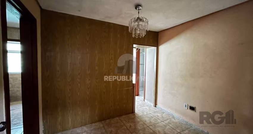 APARTAMENTO JK COM 1 QUARTO E GARAGEM COBERTA NO BAIRRO CAMAQUA PRÓXIMO À OTTO N