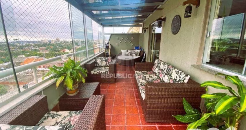 Cobertura de 2 dormitórios com terraço e vista panorâmica.