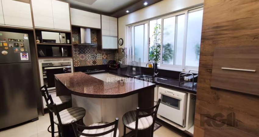 Apartamento 3 dormitórios com churrasqueira no Bom Fim