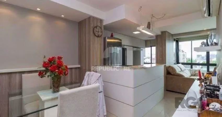 Apartamento à venda no bairro menino deus com 38 m² e 1 dormitório/quarto disponível.
